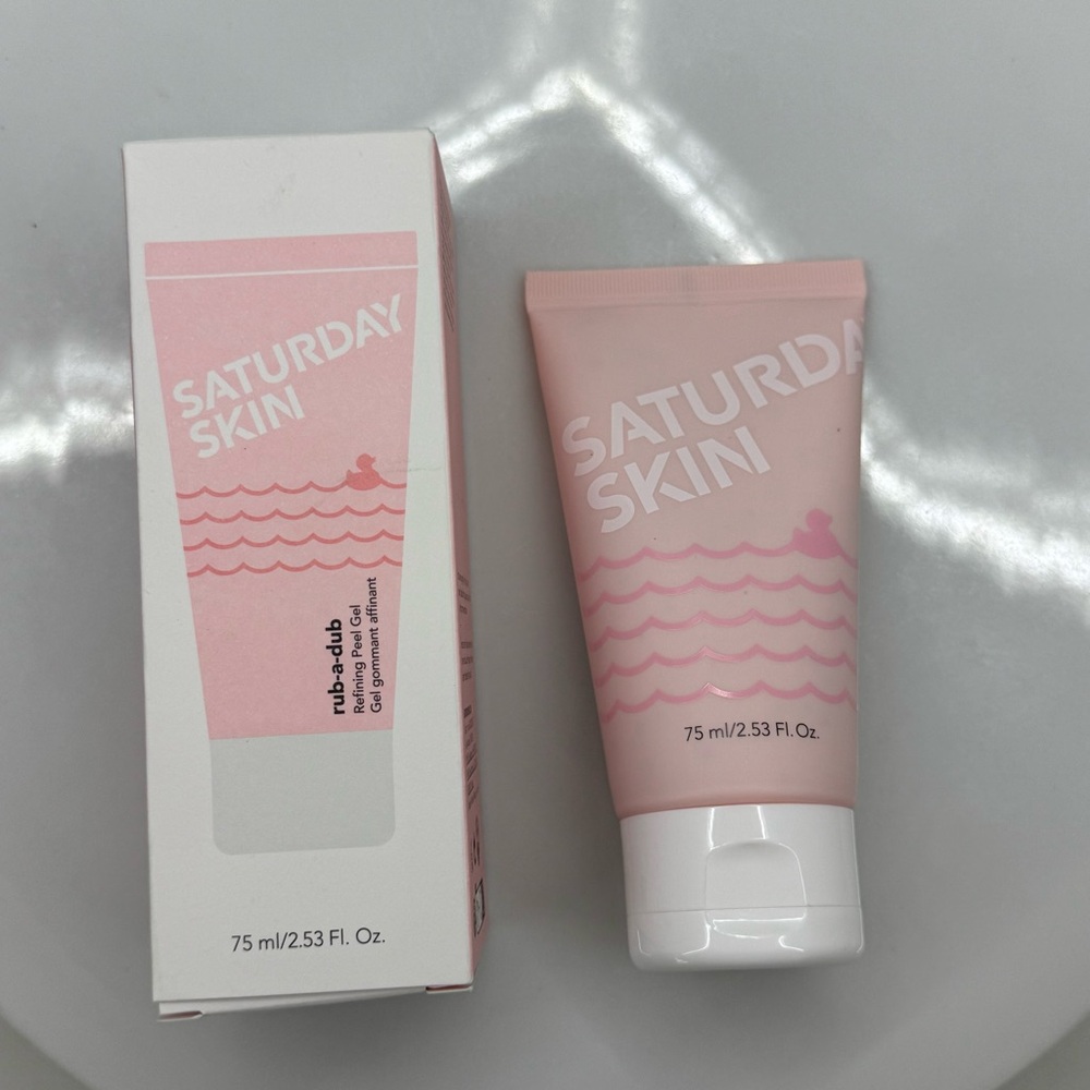 Saturday Skin Rub-A-Dub Refining Peel Gel  (new, sealed and unused) 75ml/2.53oz